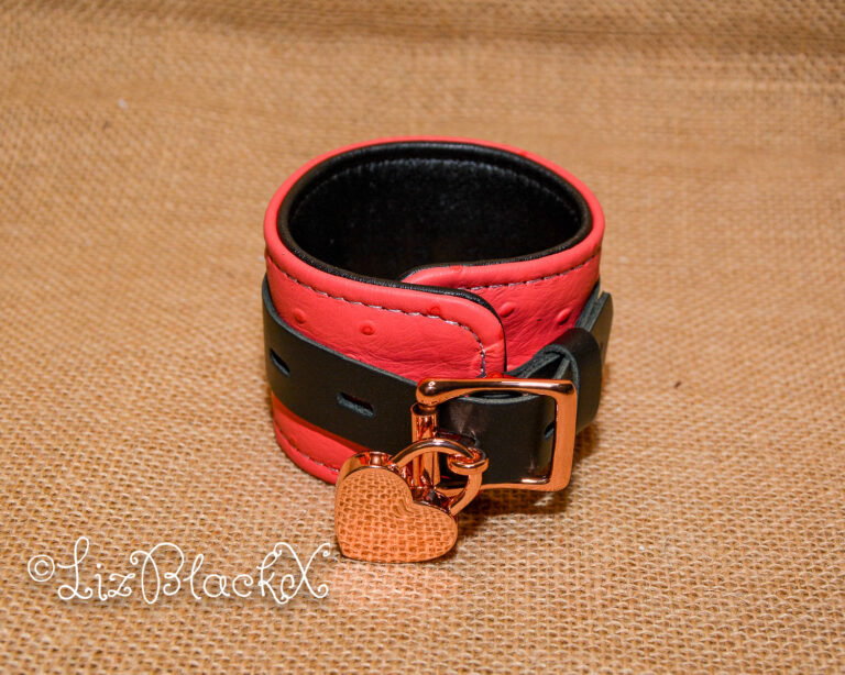 Review of the Angel's Kiss Wrist Cuffs by Liebe Seele Copyright Liz BlackX