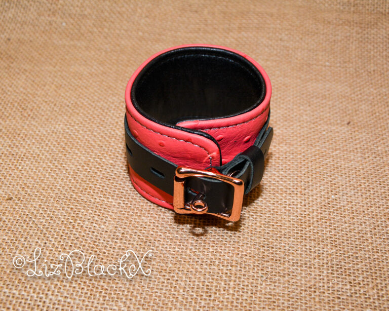 Review of the Angel's Kiss Wrist Cuffs by Liebe Seele Copyright Liz BlackX