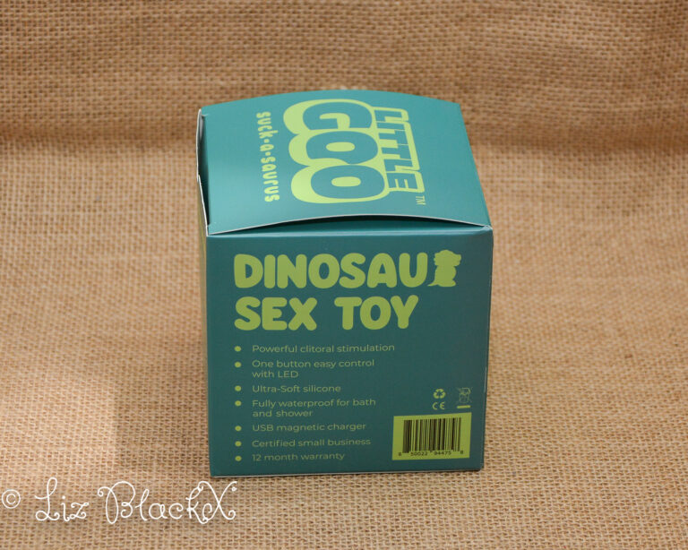 Little Goo Sex Toy Review: Dinosaur-Inspired Clitoral Stimulator with Innovative Design Copyright LizBlackX