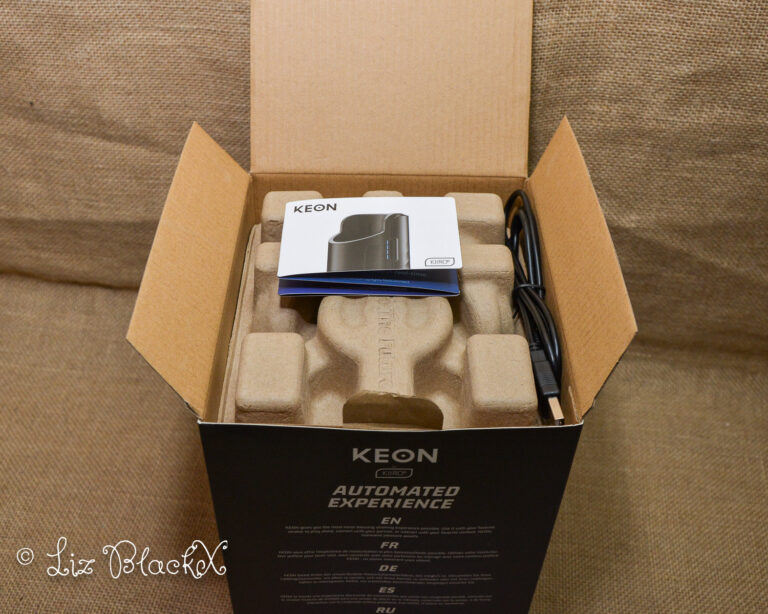 The Future of Pleasure is Here: A Comprehensive Review of the Keon Automatic Masturbator by Kiiroo.com Copyright LizBlackX