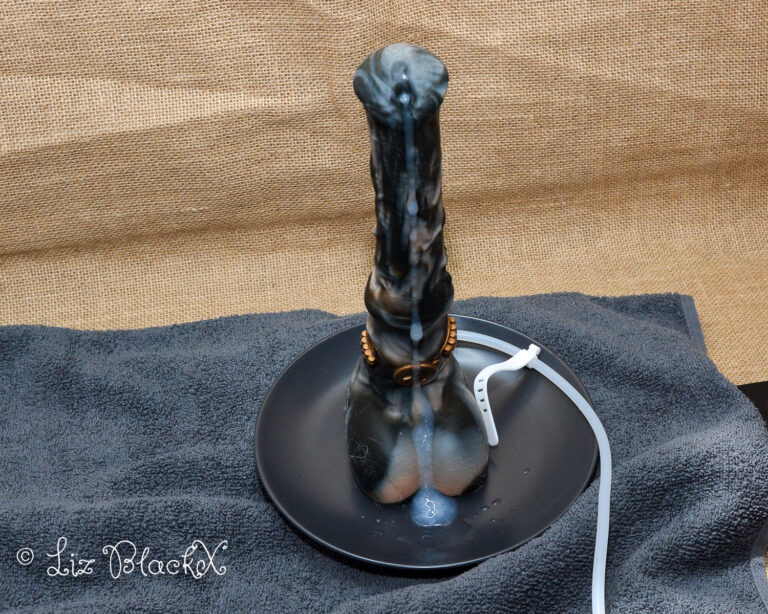 The Ultimate Orgasm: Nothosaur's Hunter Jack Dildo's Ejaculation Magic Copyright Liz BlackX