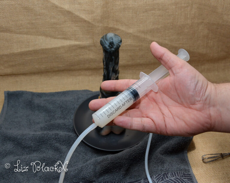 The Ultimate Orgasm: Nothosaur's Hunter Jack Dildo's Ejaculation Magic Copyright Liz BlackX