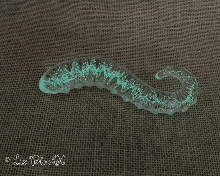 Unwrap the Night: Funzze Glow-in-the-Dark Glass Dildo Review Copyright Liz BlackX
