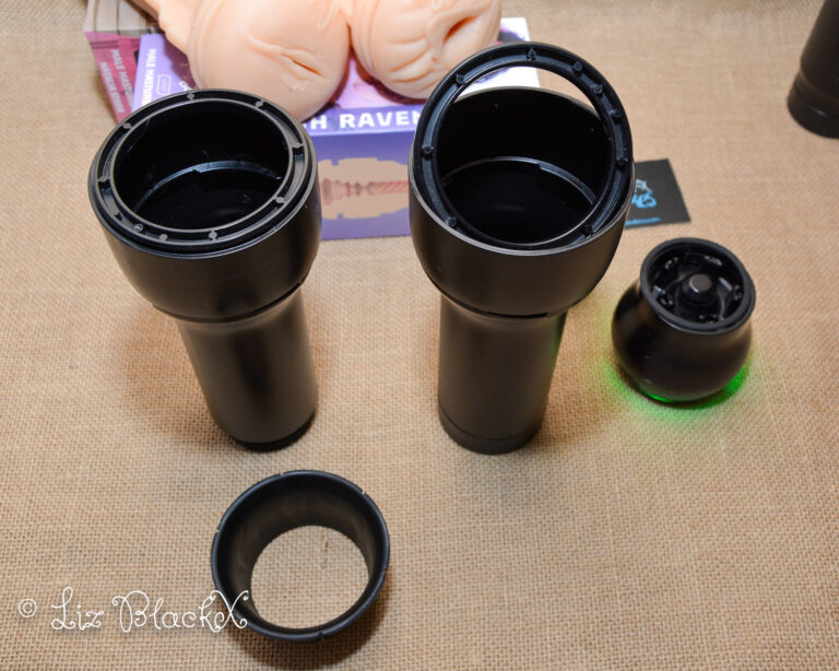 Powerful Pleasure: Kiiroo's Duo - PowerBlow & Feel Pocket Stroker Review Copyright LizBlackX