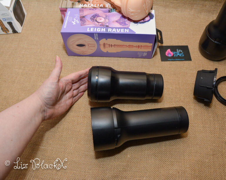 Powerful Pleasure: Kiiroo's Duo - PowerBlow & Feel Pocket Stroker Review Copyright LizBlackX