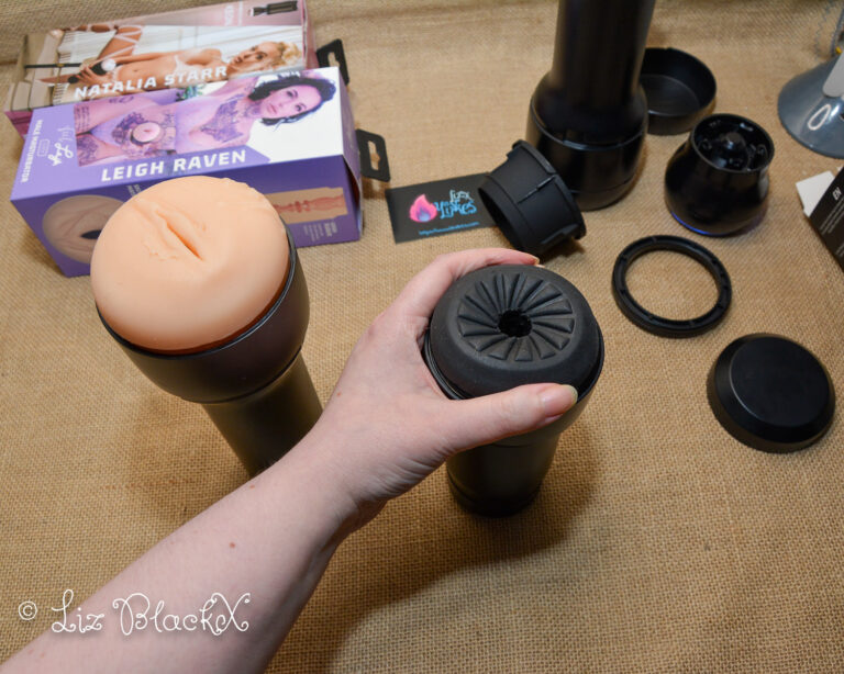 Powerful Pleasure: Kiiroo's Duo - PowerBlow & Feel Pocket Stroker Review Copyright LizBlackX