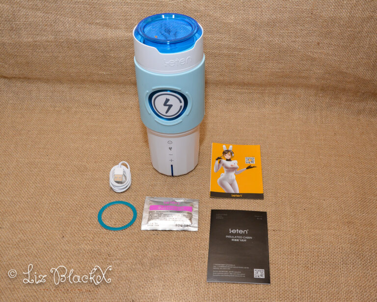 Leten Insulated Cabin Telescopic Heating Male Masturbator Review: Unboxing a Multi-Sensory Masterpiece | HoneySx Review Leten Insulated Cabin Male Masturbator Copyright LizBlackX