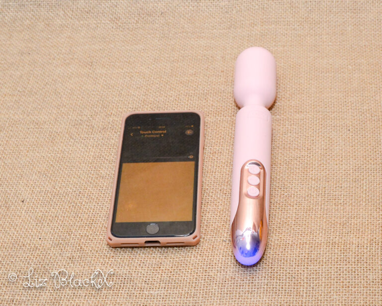 Beyond Ordinary Stimulation: Kiiroo Pro Wand with App & Streaming Review ProWand Kiiroo Copyright Liz BlackX