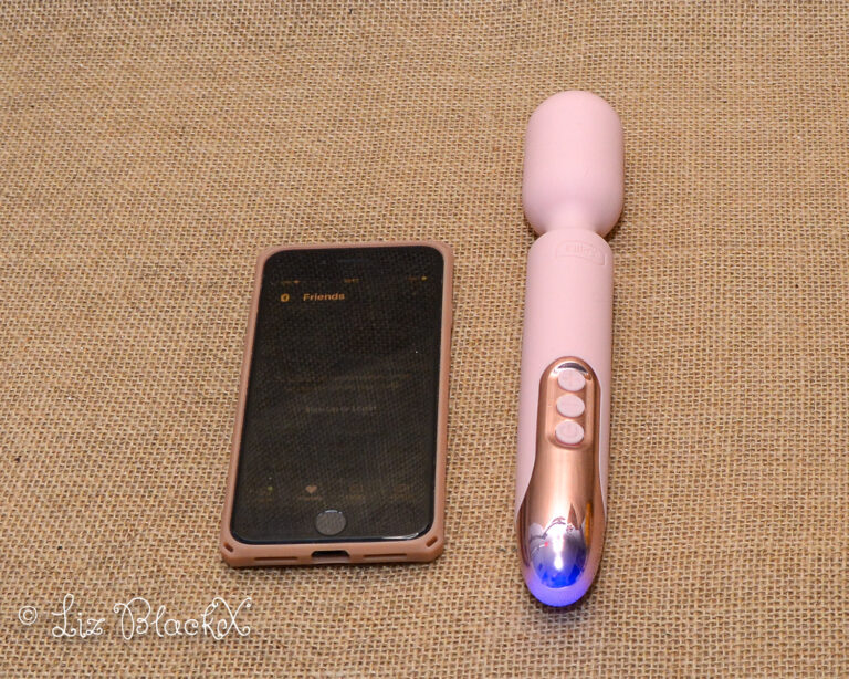 Beyond Ordinary Stimulation: Kiiroo Pro Wand with App & Streaming Review ProWand Kiiroo Copyright Liz BlackX