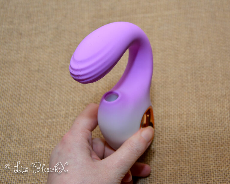 Hands-on with the G-Spot Clit Suction Vibrator: Pros, Cons & My Honest Take Copyright Liz BlackX