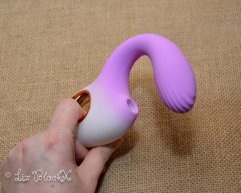 Hands-on with the G-Spot Clit Suction Vibrator: Pros, Cons & My Honest Take Copyright Liz BlackX