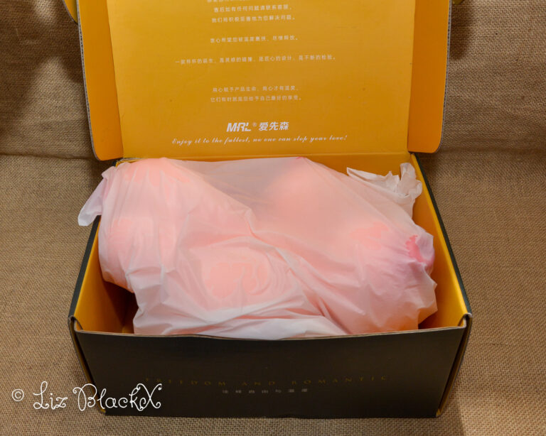Beyond Boundaries: A Detailed Look at MRLSEXDOLL's "Lucy" Futa Sex Doll The box Copyright Liz BlackX