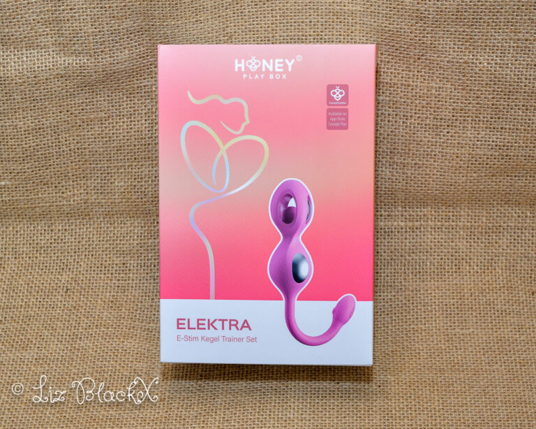 HoneyPlayBox Elektra E-stim Kegel Trainer Set Review: Get Charged Up with this Device! Copyright Liz BlackX