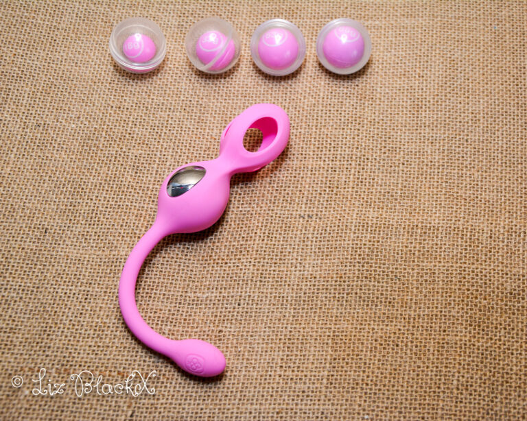 HoneyPlayBox Elektra E-stim Kegel Trainer Set Review: Get Charged Up with this Device! Copyright Liz BlackX
