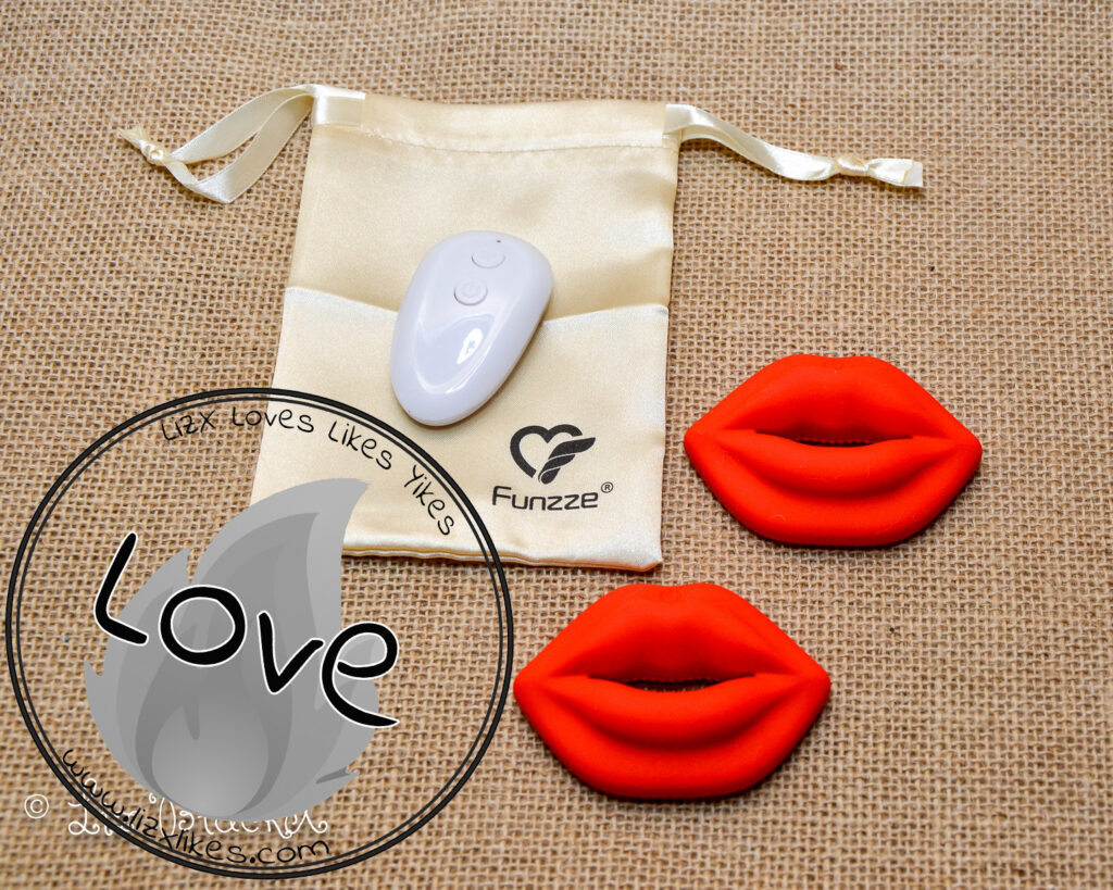 Lip-Shaped Nipple Clamps by Funzze: A Playful BDSM Toy Review Copyright Liz BlackX