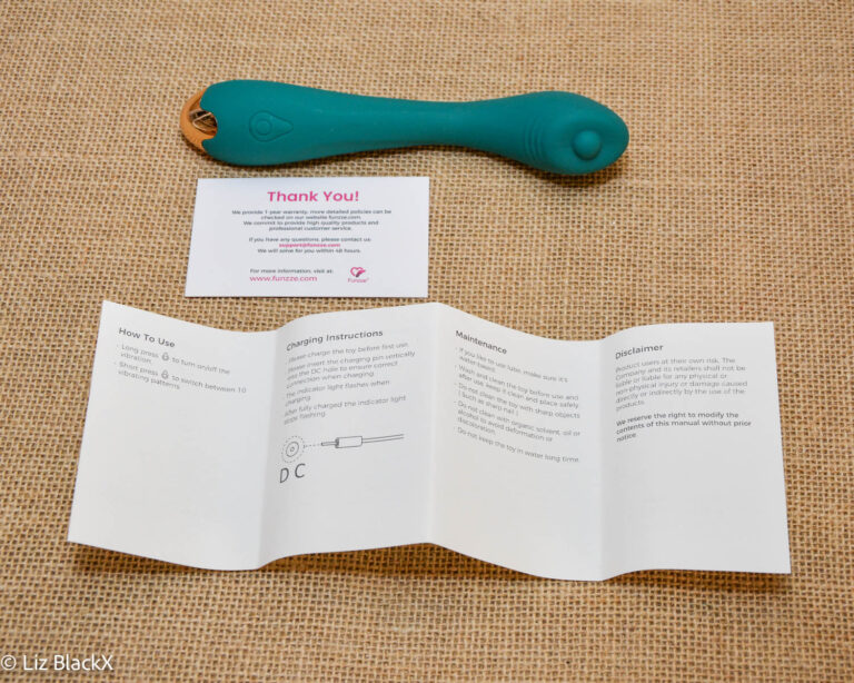 An Honest Look at the Funzze G-Spot Vibrator with Raised Nub: Design, Discretion, and Performance Copyright Liz BlackX