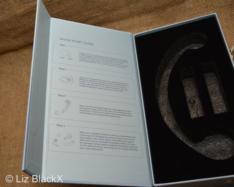 Best G-spot Vibrator? SVibe Axi Review for Beginners & Pros Copyright Liz BlackX