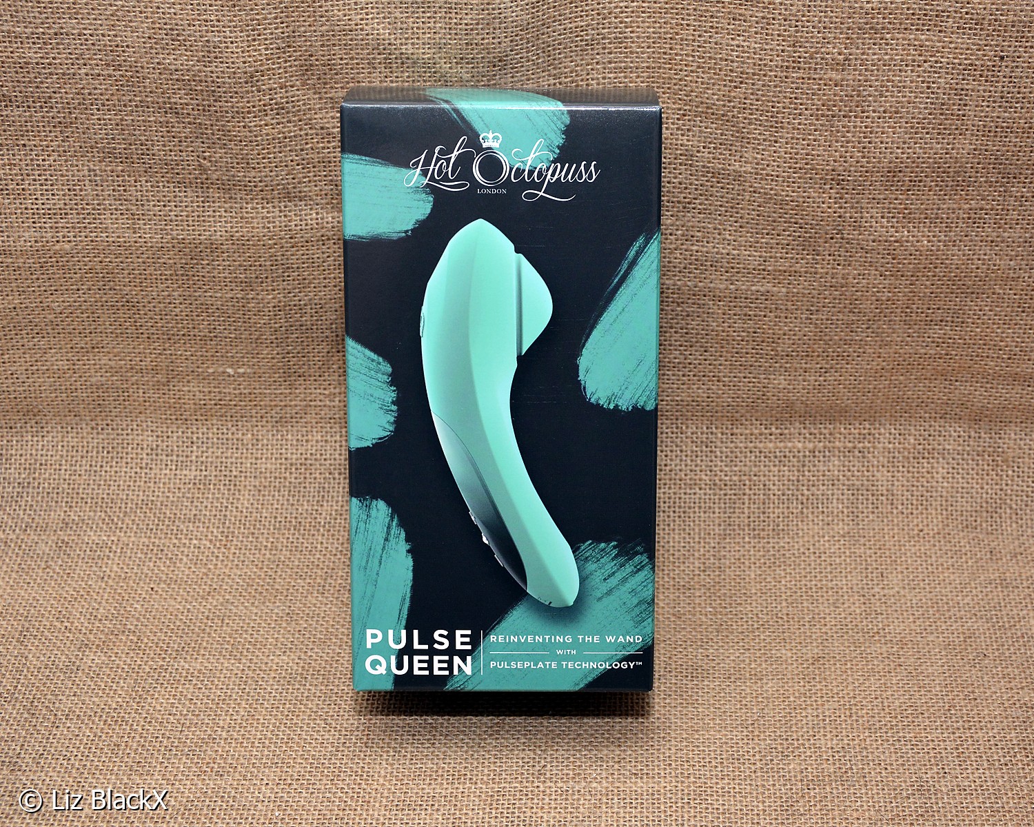 Hot Octopuss Pulse Queen box front Copyright Liz BlackX